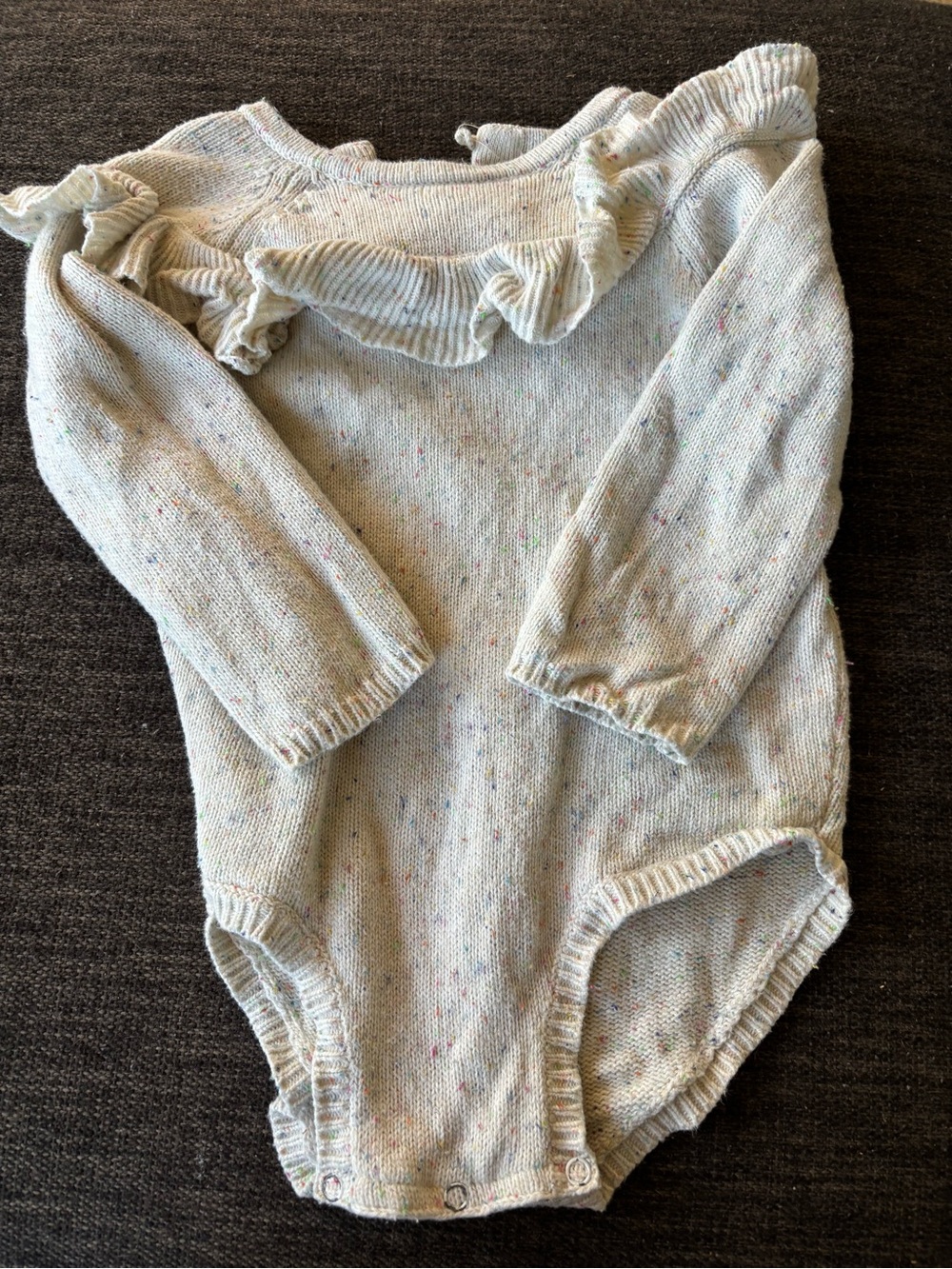 Fin & Vince confetti Romper